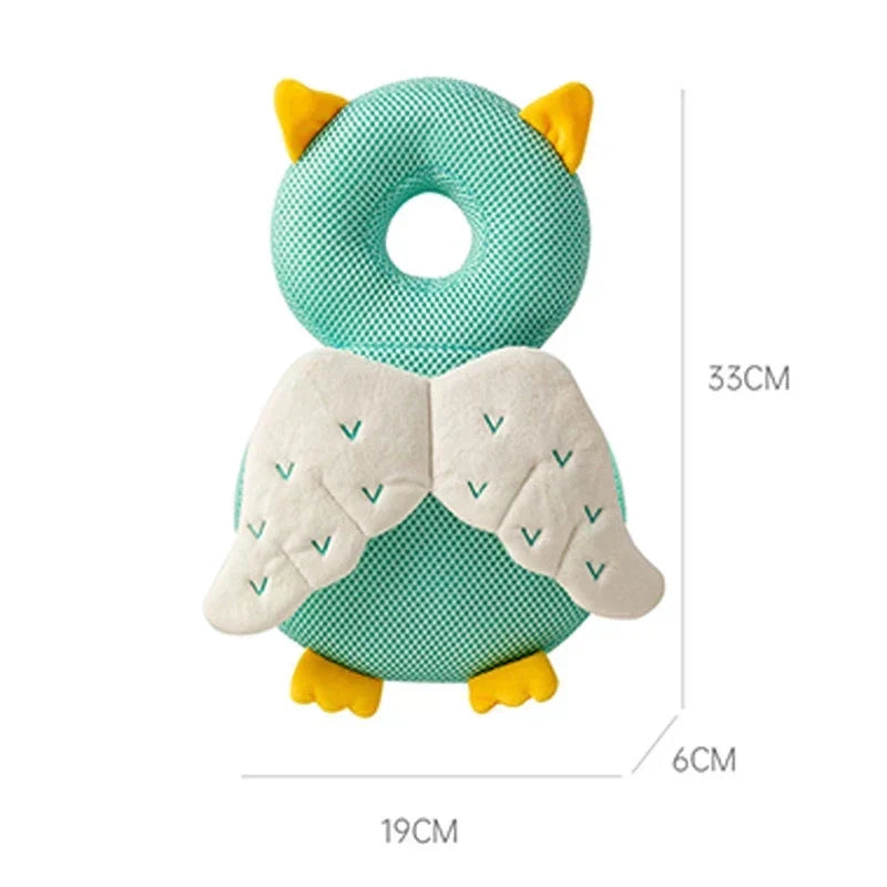 Baby Head Protector Pillow โ Soft Backpack Cushion for Toddlers
