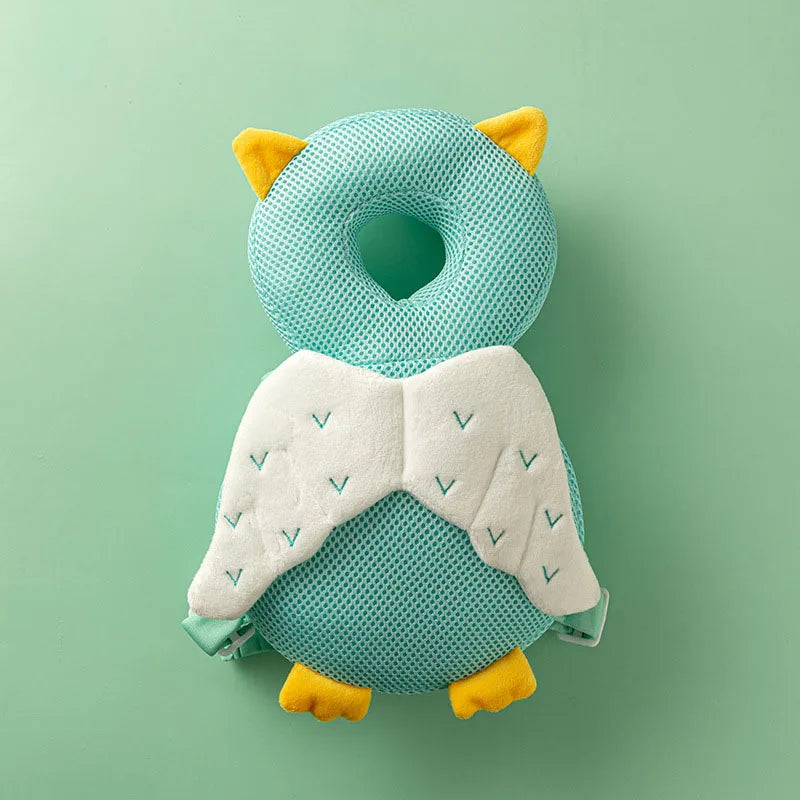 Baby Head Protector Pillow โ Soft Backpack Cushion for Toddlers