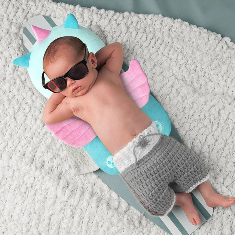 Baby Head Protector Pillow โ Soft Backpack Cushion for Toddlers
