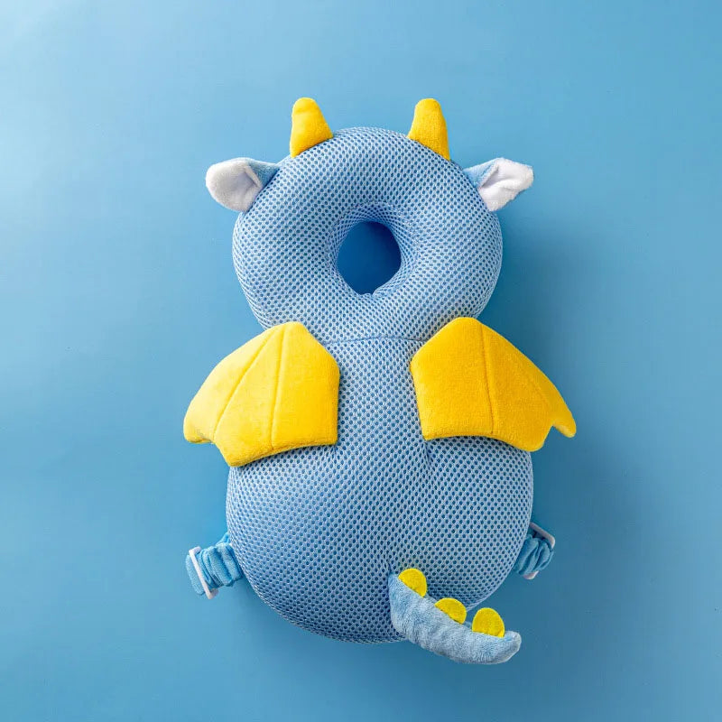 Baby Head Protector Pillow โ Soft Backpack Cushion for Toddlers