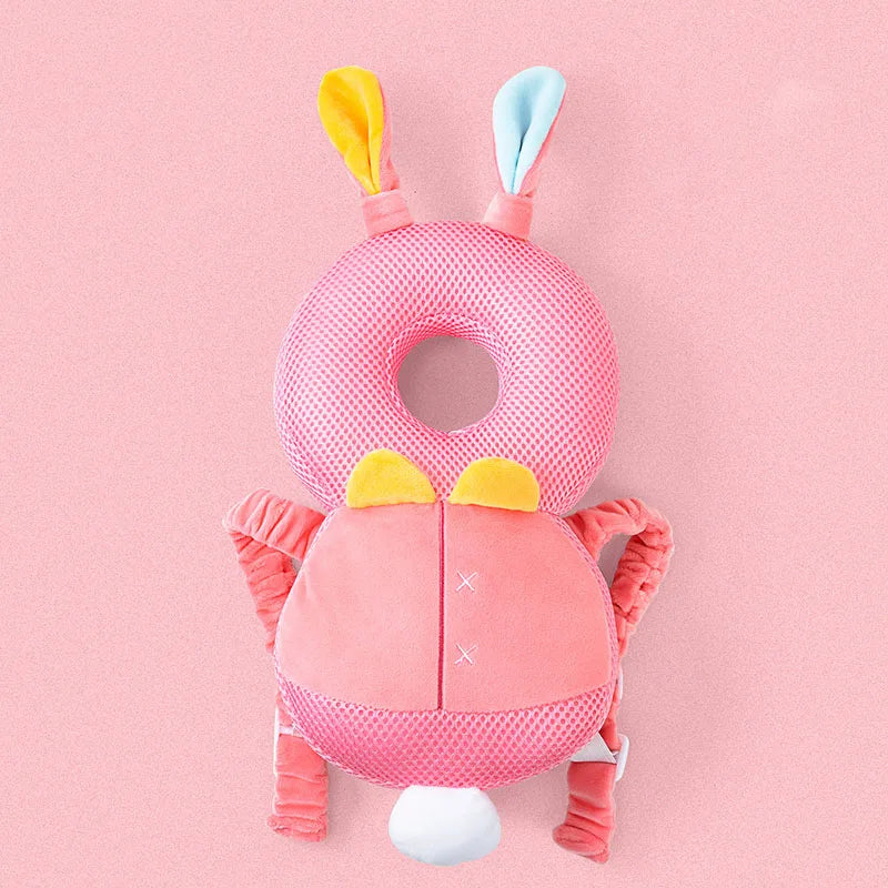 Baby Head Protector Pillow โ Soft Backpack Cushion for Toddlers
