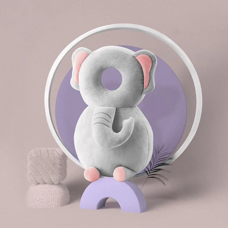 Baby Head Protector Pillow โ Soft Backpack Cushion for Toddlers
