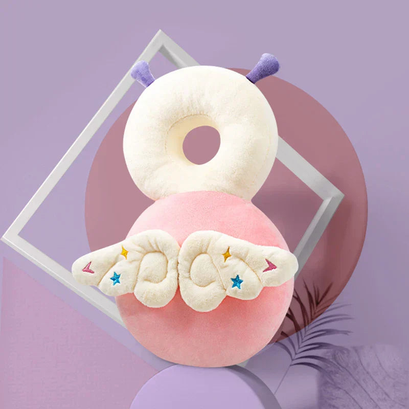 Baby Head Protector Pillow โ Soft Backpack Cushion for Toddlers