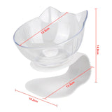 Ergonomic Double Pet Bowl Set – Non-Slip, Raised Stand for Dogs & Cats