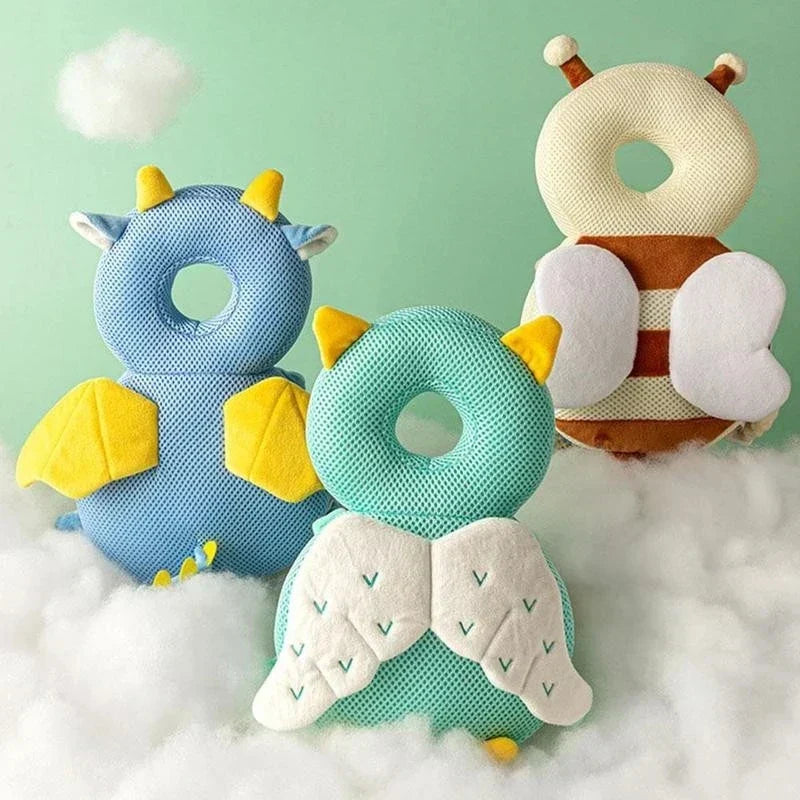 Baby Head Protector Pillow – Soft Backpack Cushion for Toddlers