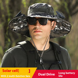 Solar Powered Fan Sun Protection Hat