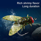 Fly Fishing Bait Hooks – 20PCS Soft Bionic Lures with Fish Attractant