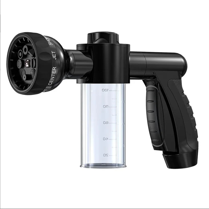 Adjustable Pet Wash Sprayer – Foam & Rinse Hose Attachment for Dogs