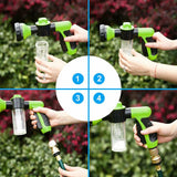 Adjustable Pet Wash Sprayer – Foam & Rinse Hose Attachment for Dogs