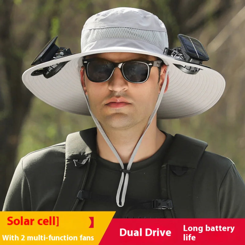 Solar Powered Fan Sun Protection Hat