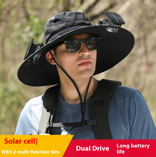Solar Powered Fan Sun Protection Hat