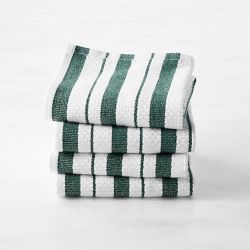 Williams-Sonoma Classic Striped Towels, Set of 4 (Claret)