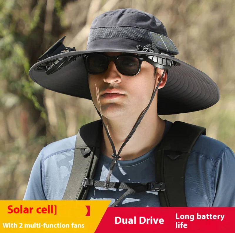 Solar Powered Fan Sun Protection Hat