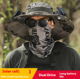 Solar Powered Fan Sun Protection Hat